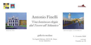 Antonio Finelli – Una luminosa elegia dal Tevere all’Atlantico