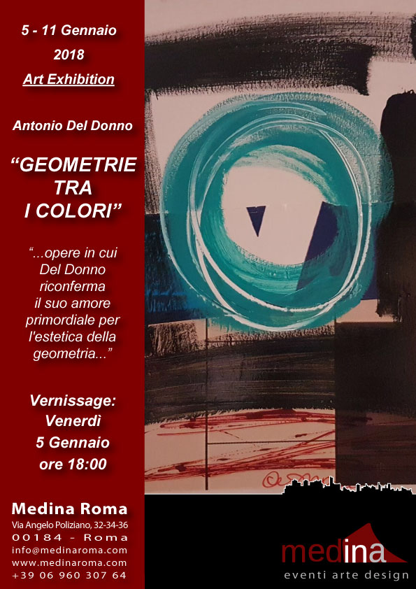 "Geometrie tra i colori" di Antonio Del Donno