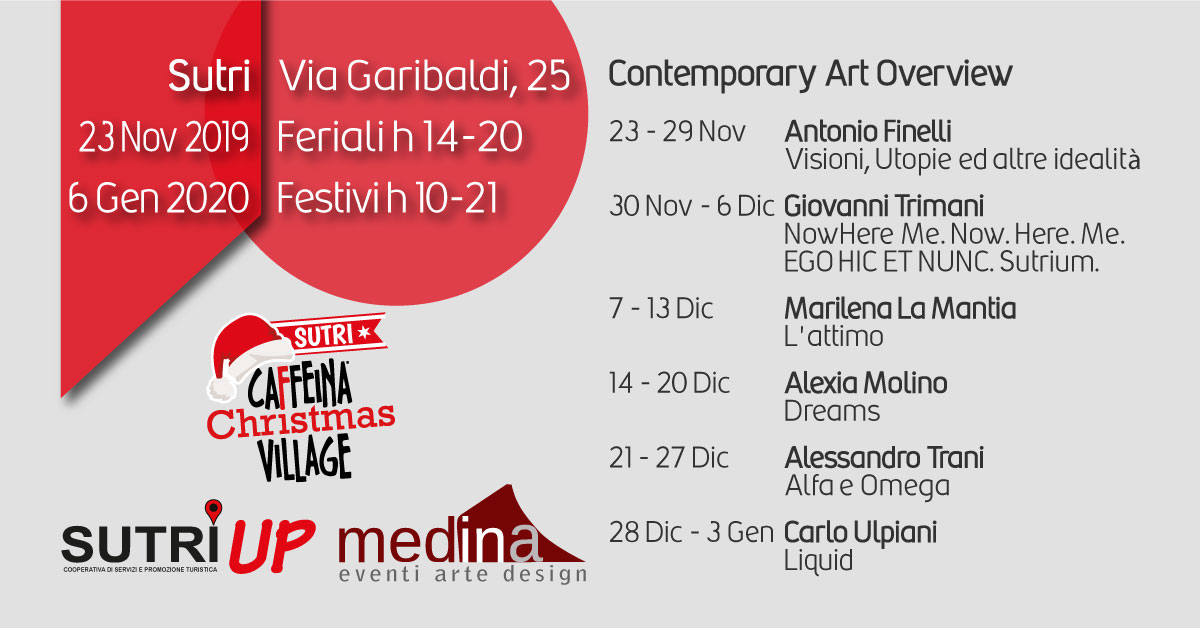 Contemporary Art Overview in Caffeina Christmas Village