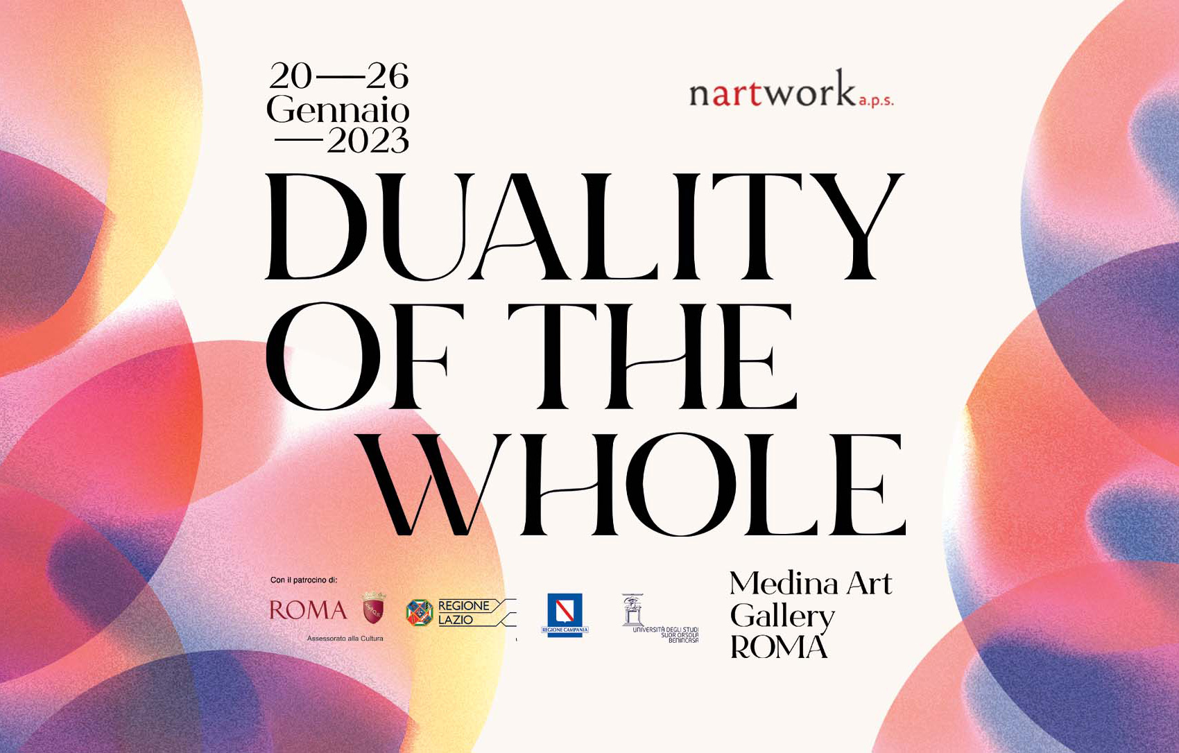 Nartwork, mostra Duality of the whole