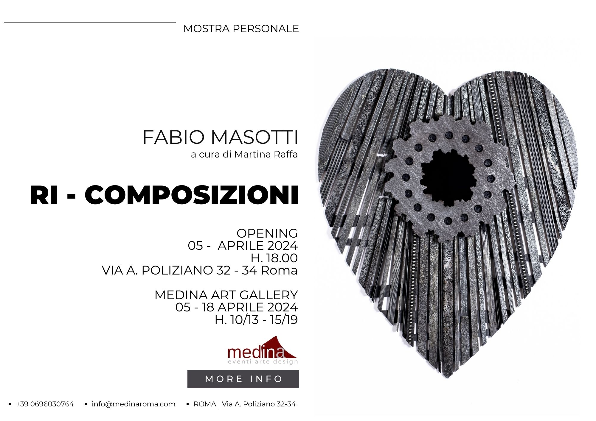 FABIO MASOTTI, la mostra personale