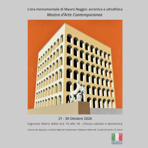 Mauro Reggio: mostra alla Camera dei deputati
